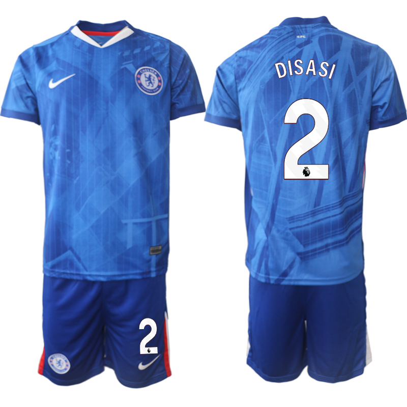 Men 2025-2026 Club Chelsea FC home Blue #2 Soccer Jersey-0